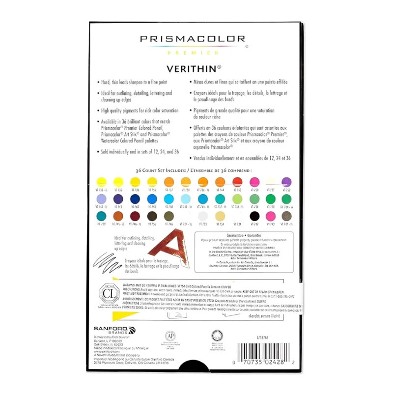 SET 36 COLORES PRISMACOLOR VERITHIN - 4