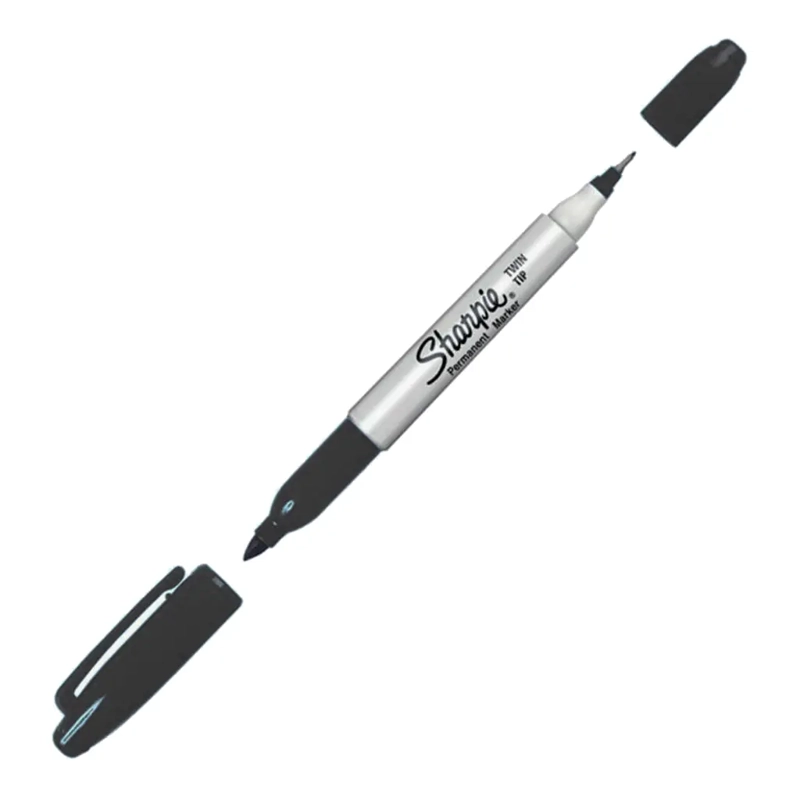 MARCADORES PERMANENTES SHARPIE DOBLE PUNTA - 3