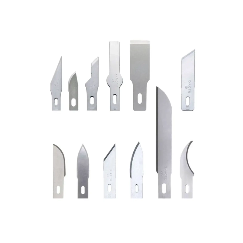 SET 5 CUCHILLAS PRECISION X-ACTO N°12 CURVAS - 2