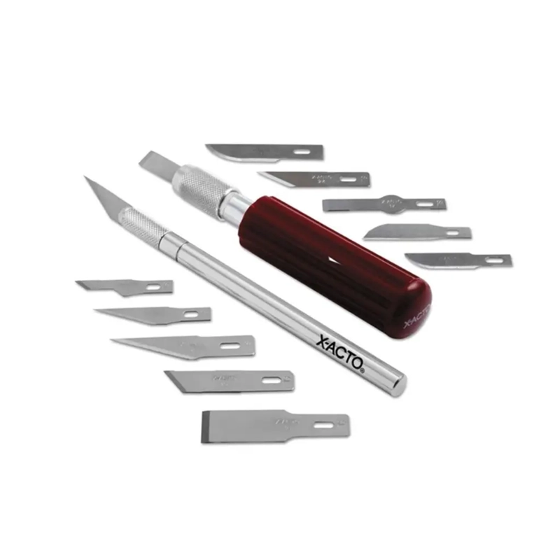 SET 5 CUCHILLAS PRECISION X-ACTO N°28 CONCAVAS - 3