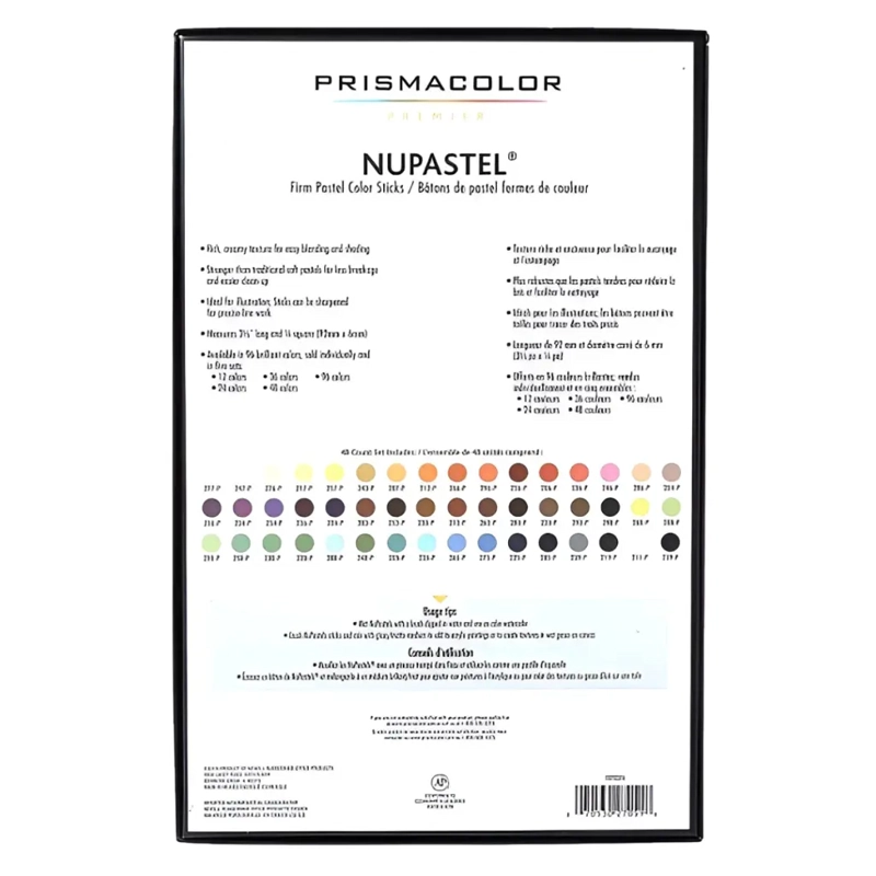SET 48 BARRAS PASTEL SECO NUPASTEL PRISMACOLOR PREMIER - 4