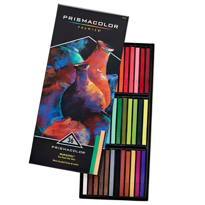SET 36 BARRAS PASTEL SECO NUPASTEL PRISMACOLOR PREMIER - 1