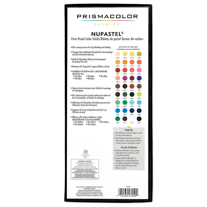 SET 36 BARRAS PASTEL SECO NUPASTEL PRISMACOLOR PREMIER - 4