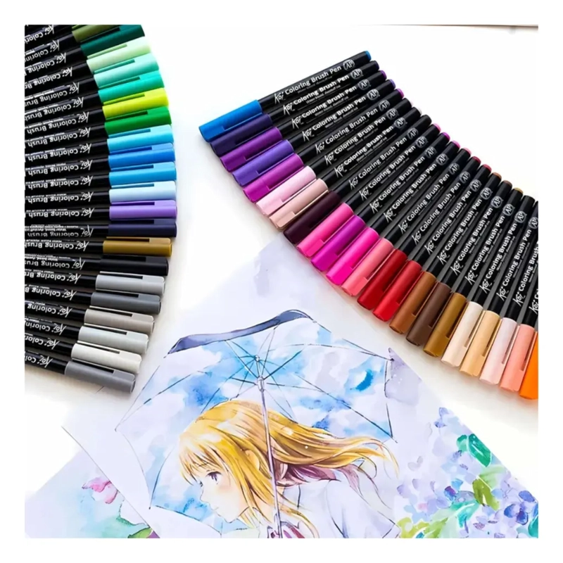 SET 48 MARCADORES SAKURA KOI BRUSH PEN - 5