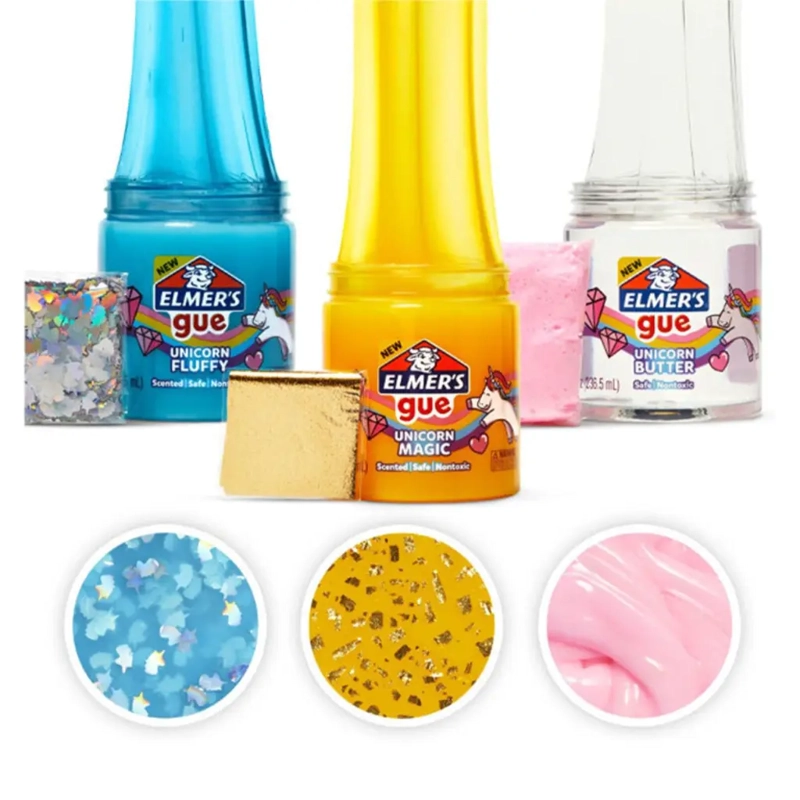 KIT SLIME ELMERS GUE UNICORN DREAMS X3 - 3