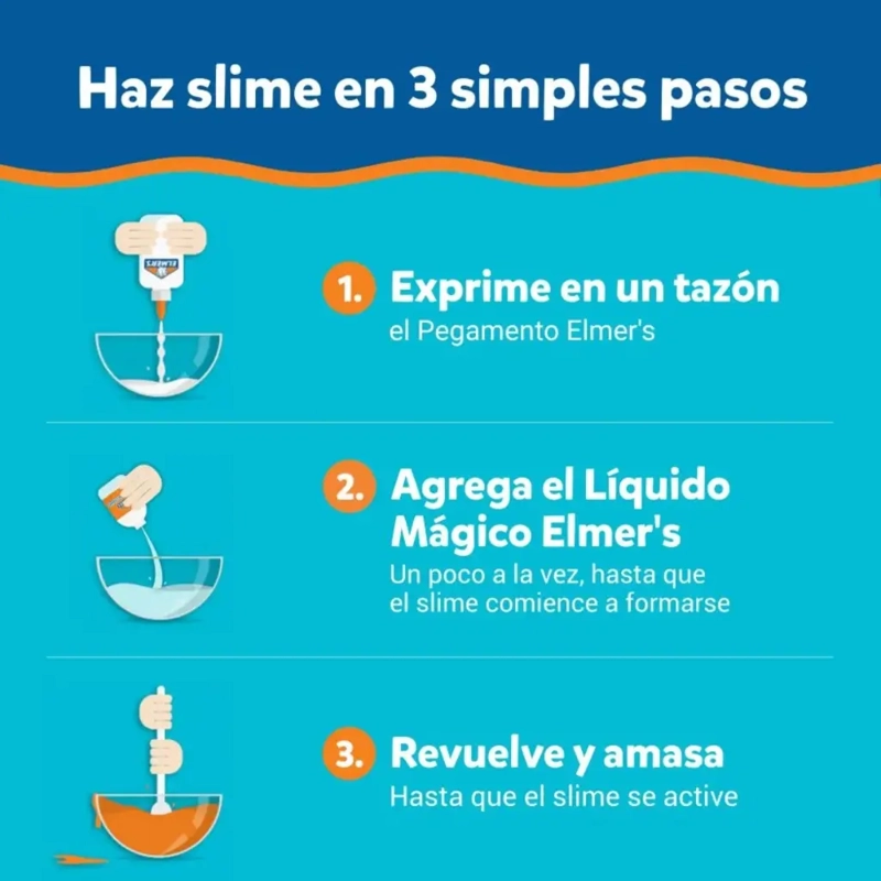 LIQUIDO ACTIVADOR REALIZAR SLIME ELMERS 258ML - 2