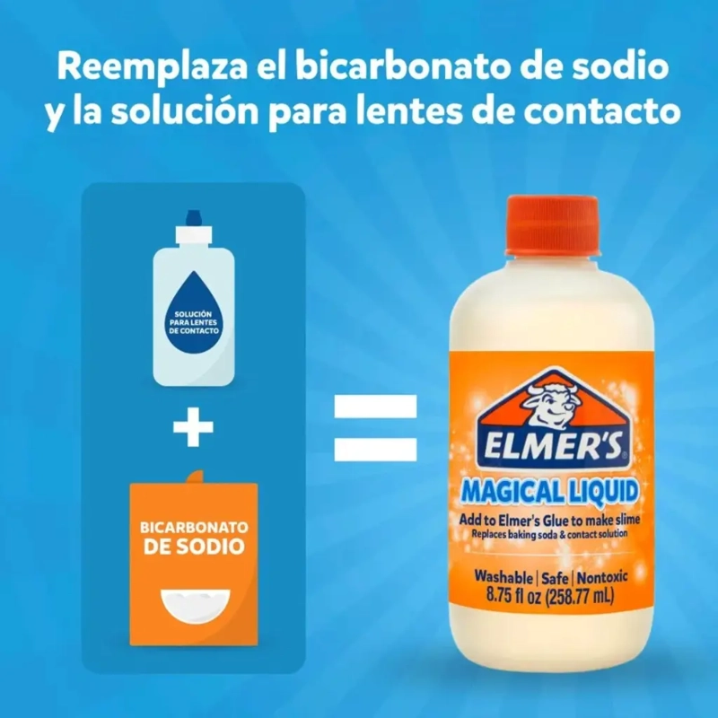 LIQUIDO ACTIVADOR REALIZAR SLIME ELMERS 258ML - 3