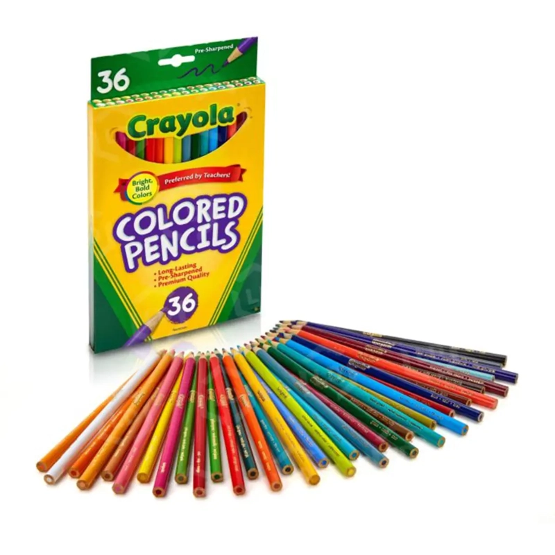 SET 36 LAPICES DE COLORES CRAYOLA - 2