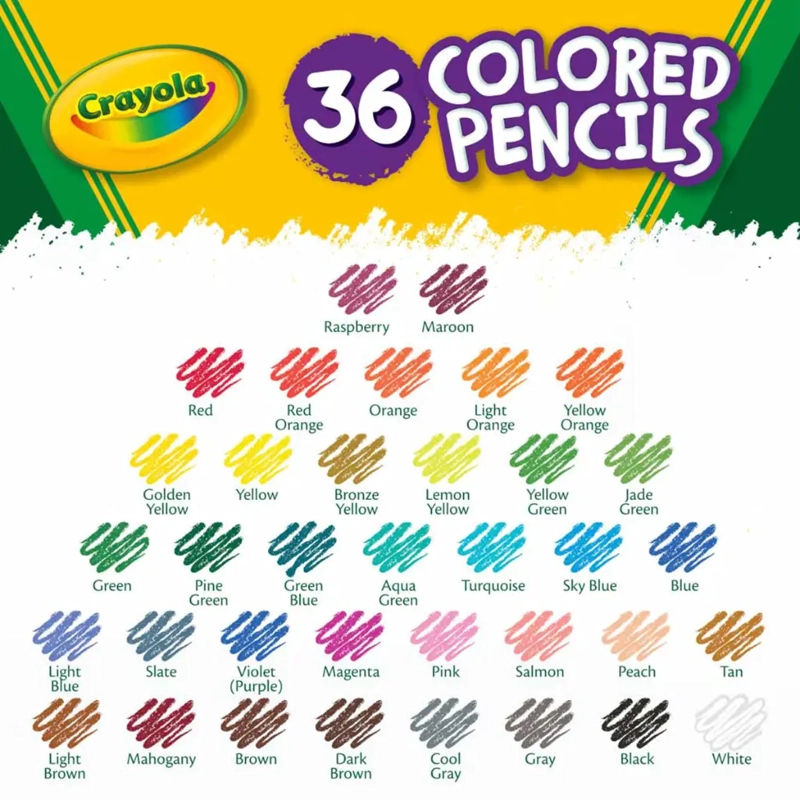 SET 36 LAPICES DE COLORES CRAYOLA - 3