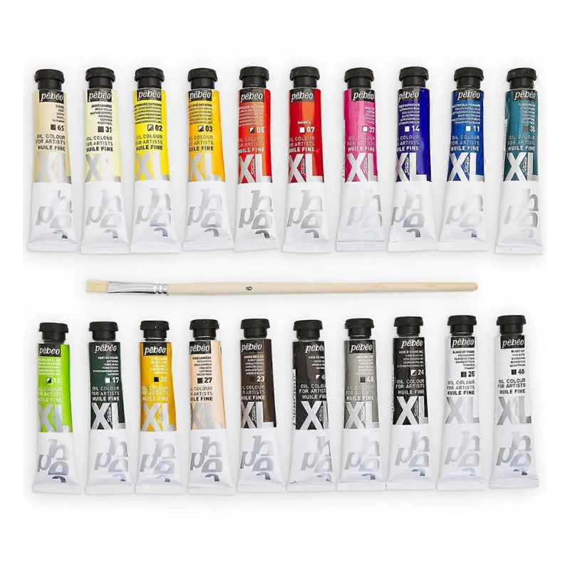 SET 20 OLEOS PEBEO XL STUDIO + PINCEL 20ML (COD. A) - 5