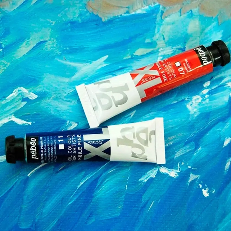 SET 10 OLEOS PEBEO XL STUDIO + PINCEL 20ML (COD. A) - 2