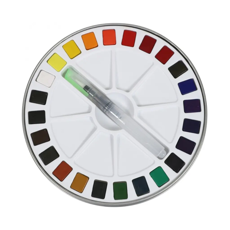 SET 24 ACUARELAS EN PASTILLAS PEBEO AQUARELLE FINE - 5