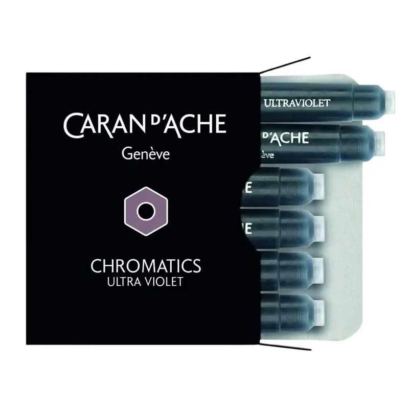 CARTUCHO DE TINTA CARAN D ACHE CHROMATICS X6 ULTRAVIOLETA - 1