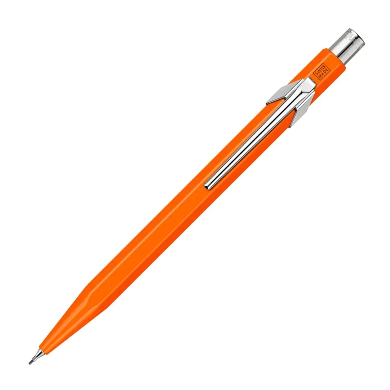 PORTAMINA CARAN D ACHE 844 0.7MM FLUORESCENTE NARANJO - 1