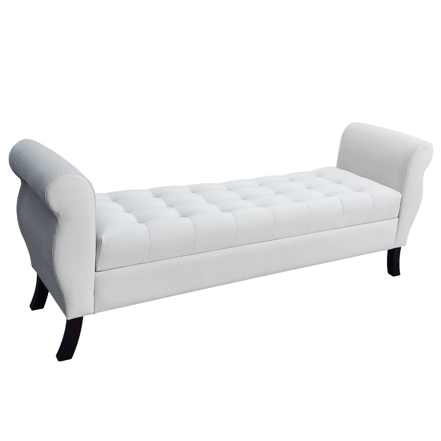 BANQUETA BAUL DIVA COLOR CRUDO TAMAÑO SUPER KING 1,80X45X70CM - 1