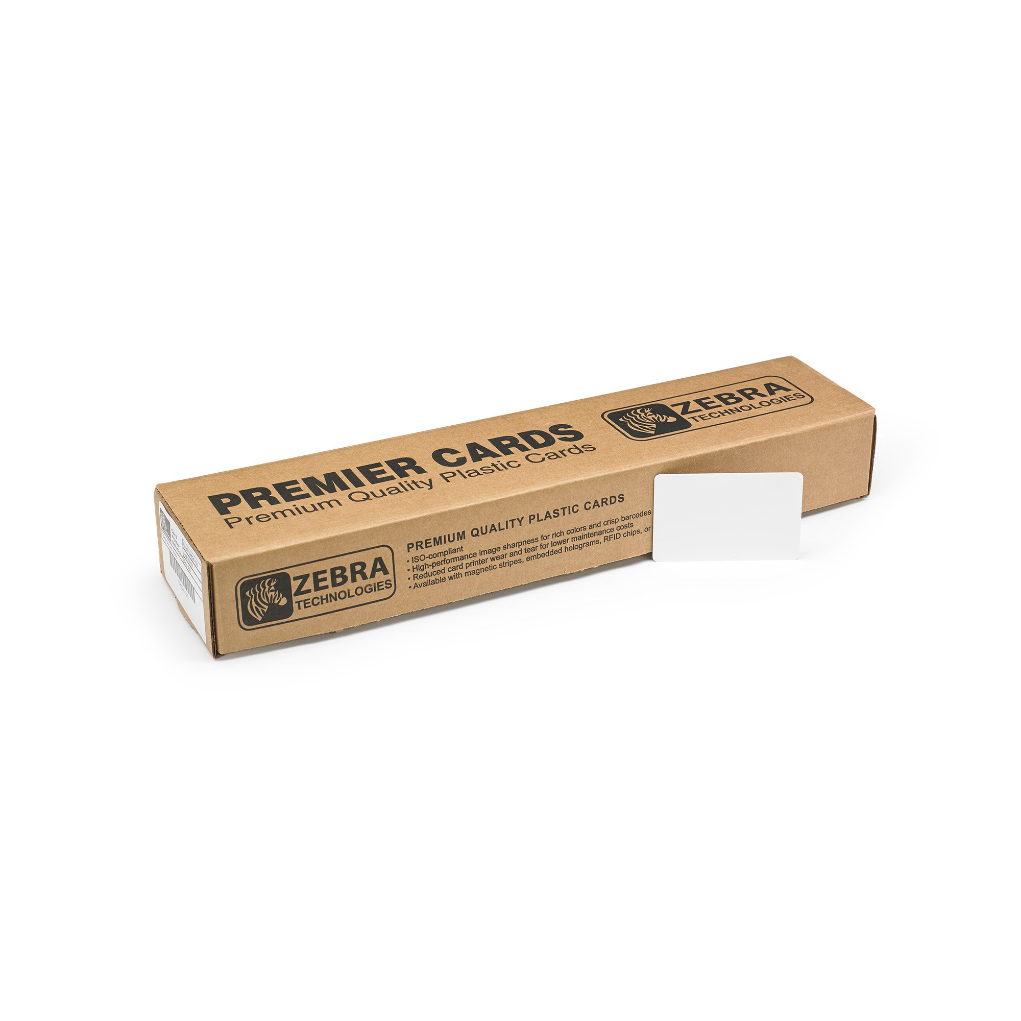 TARJETA DE IDENTIFICACIÓN ZEBRA PREMIER BLANCA 0.76MM 500UND - 4