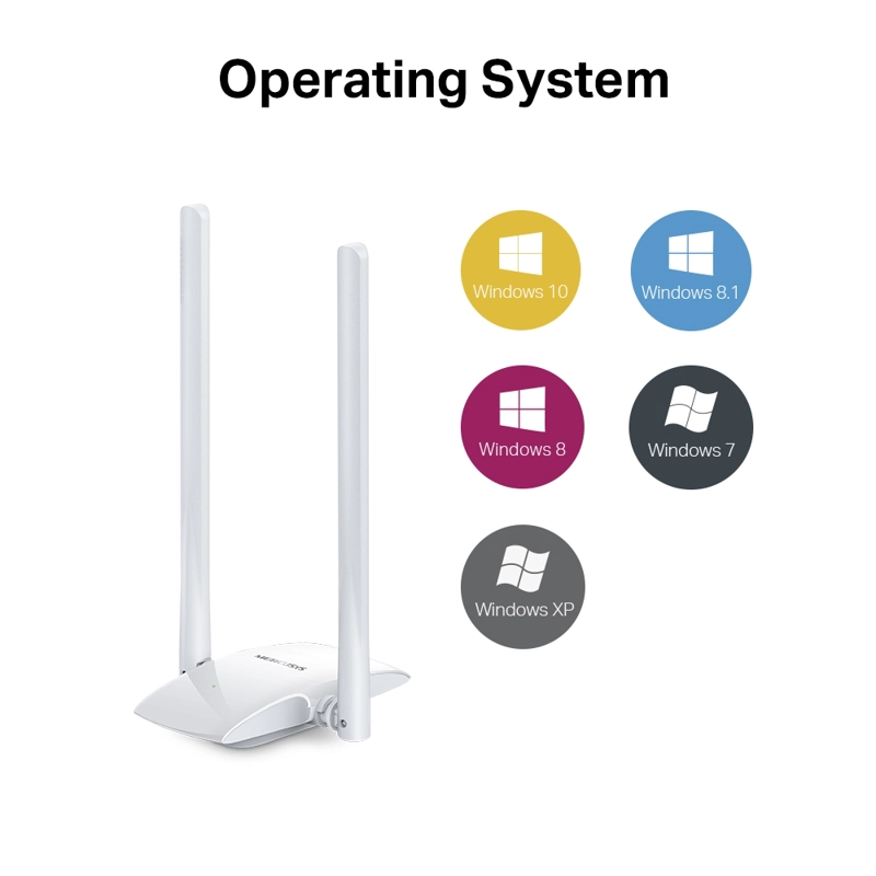 ADAPTADOR USB WIFI MERCUSYS MW300UH EXTERNO DE ALTA GANANCIA - 3