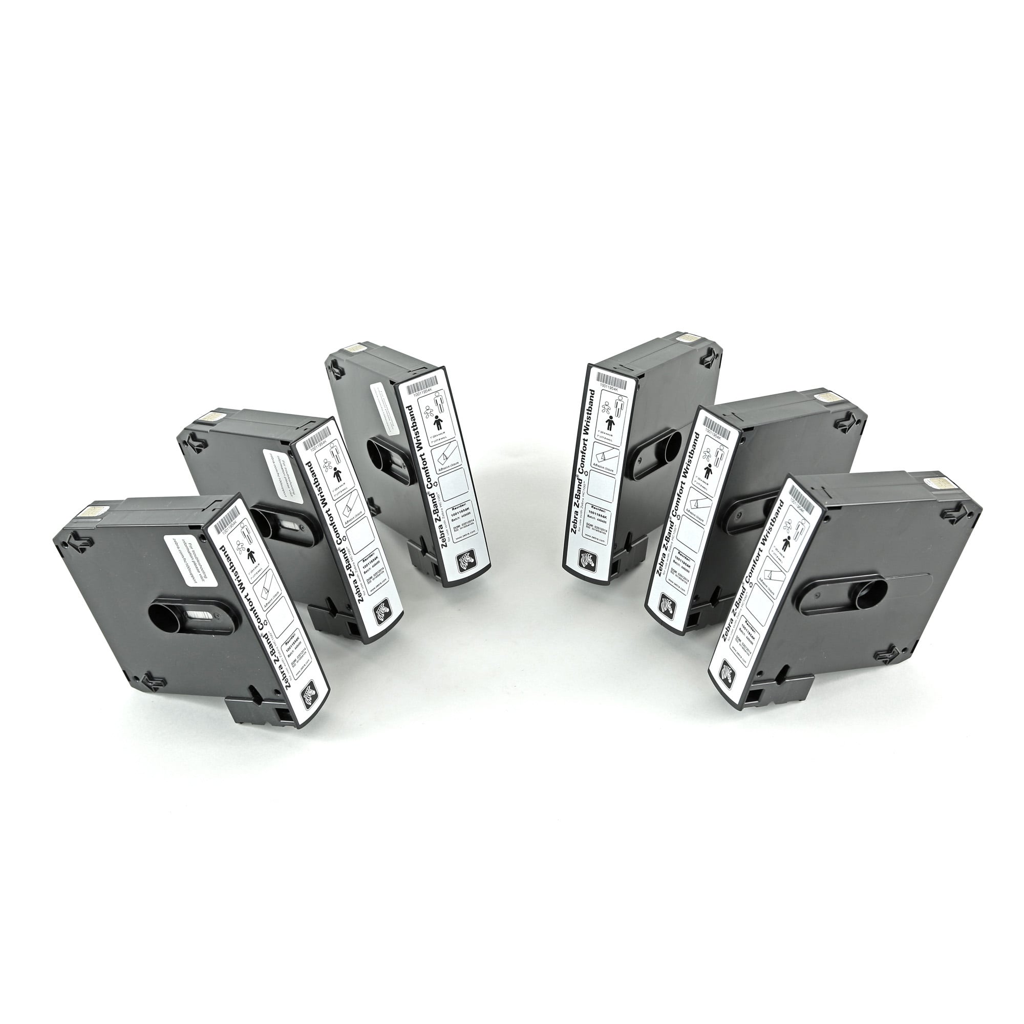 CARTUCHOS DE BRAZALETES ZEBRA Z-BAND DIRECT ADULTOS 25X279MM CAJA DE 6 UNIDADES - 2