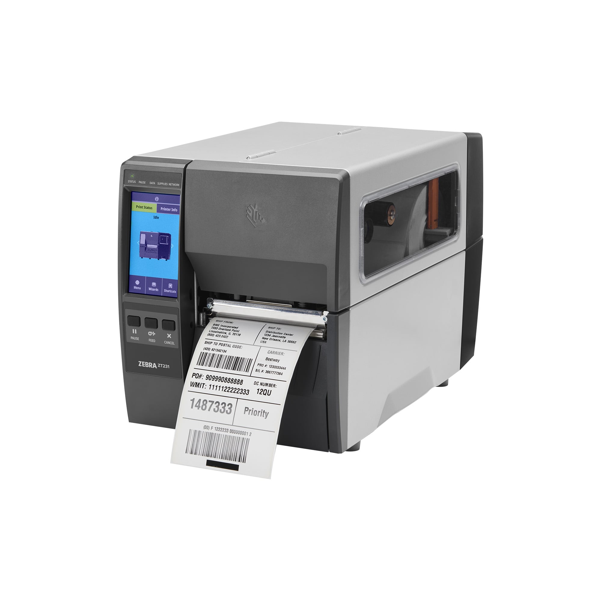 IMPRESORA TÉRMICA DE ETIQUETAS ZEBRA ZT231 USB / LAN / BTLE - 2