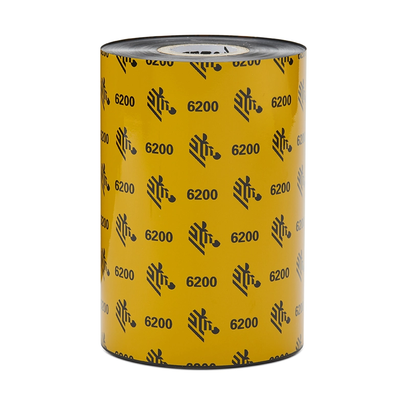 CINTA DE TRANSFERENCIA TÉRMICA DE RESINA ZEBRA 110×450 6200 - 2