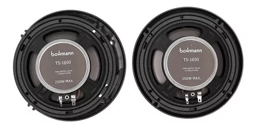 PARLANTES AUTO BOWMANN 16CM 3 VIAS 250W TS-1650 - 2
