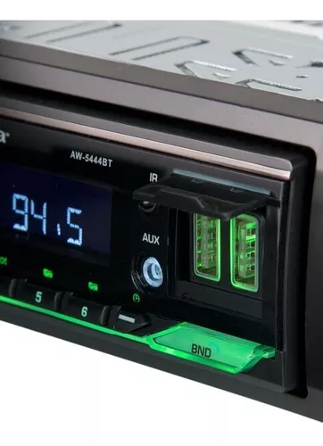 RADIO DE AUTO AIWA AW-5444BT CON USB, BLUETOOTH Y LECTOR DE TARJETA SD - 2