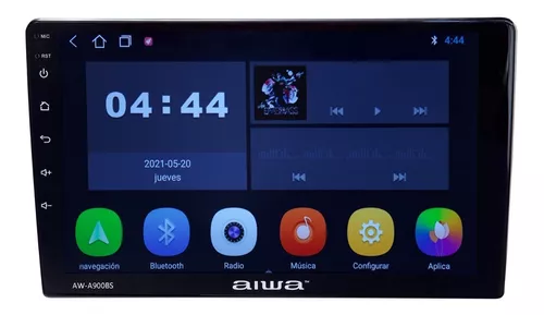 RADIO AUTO ANDROID CON PANTALLA TACTIL SLIM HD 9' WIFI GPS AW-A900BS - 1