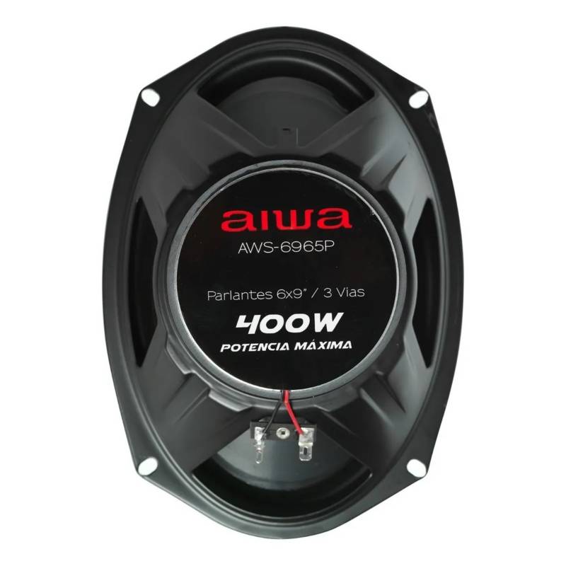 PARLANTES PARA AUTO 6X9 3 VÍAS 400 WATTS AIWA AWS-6965P - 4
