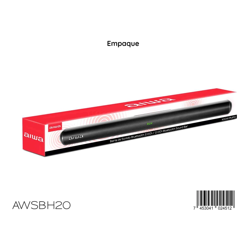 SOUNDBAR PARLANTE TIPO BARRA AIWA AWSBH20 - 8