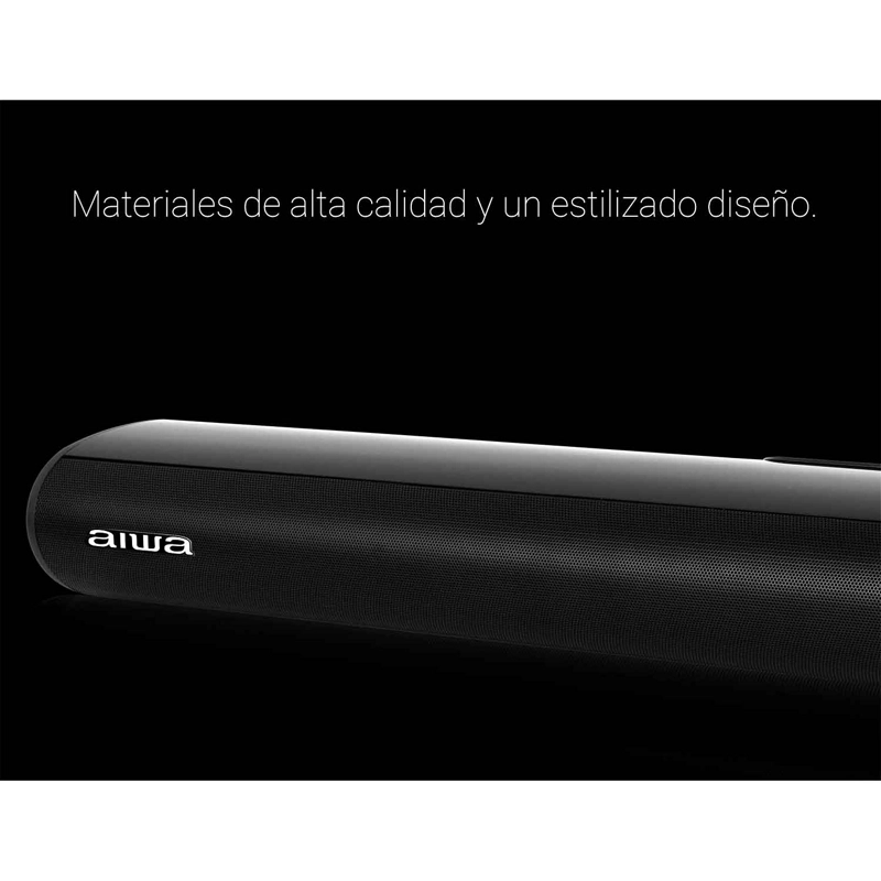 SOUNDBAR BLUETOOTH AIWA AWSBH21 PARLANTE TIPO BARRA CON WOOFER - 5