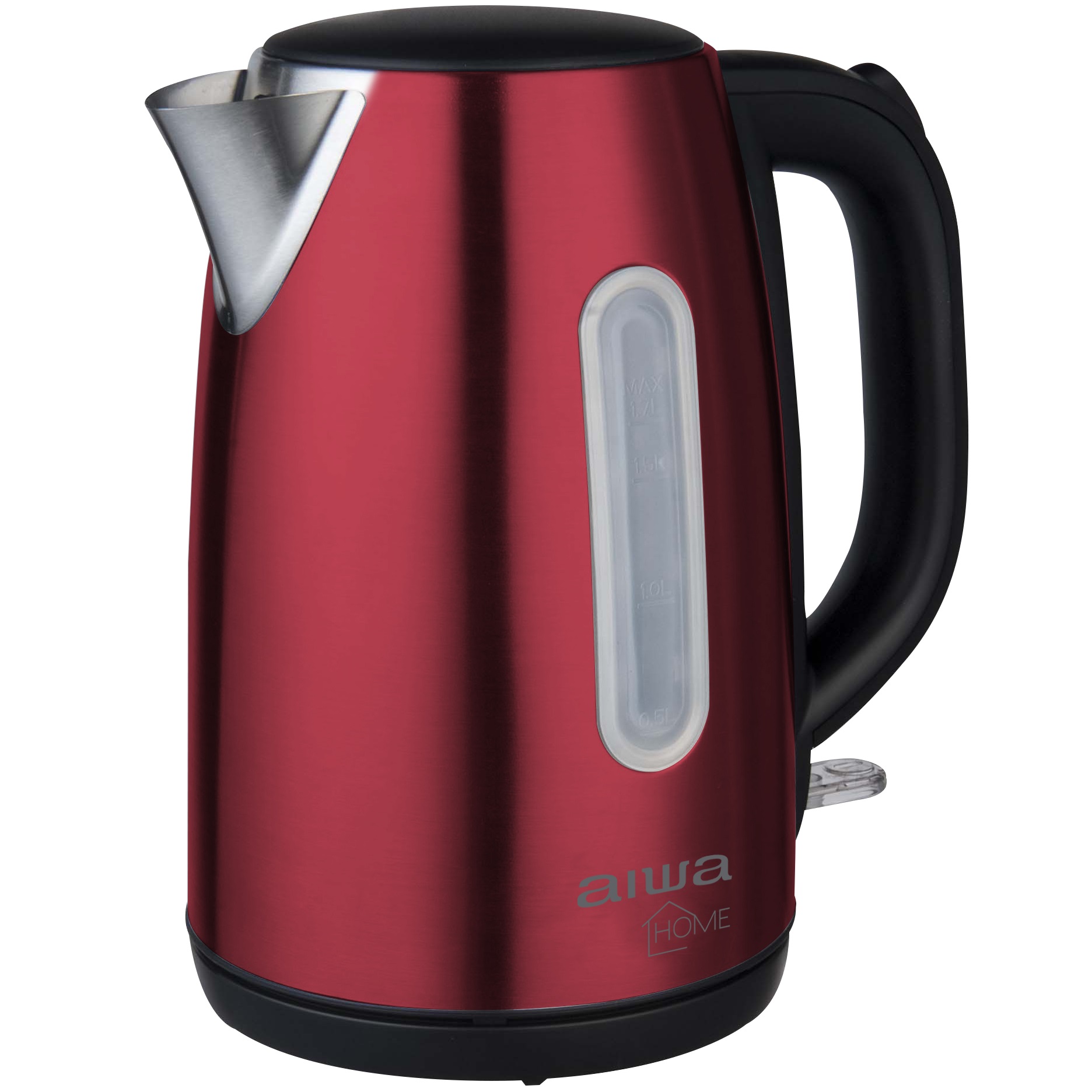 HERVIDO ELÉCTRICO AIWA 1.7L ACERO INOXIDABLE 2200W AW-JD1402 ROJO - 2