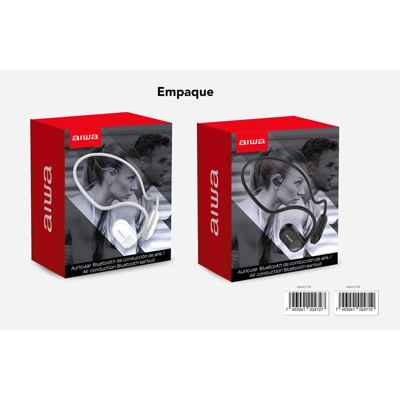 AUDÍFONOS AIWA DEPORTIVOS CONDUCCIÓN AW-ACF1WH BLUETOOTH - 8