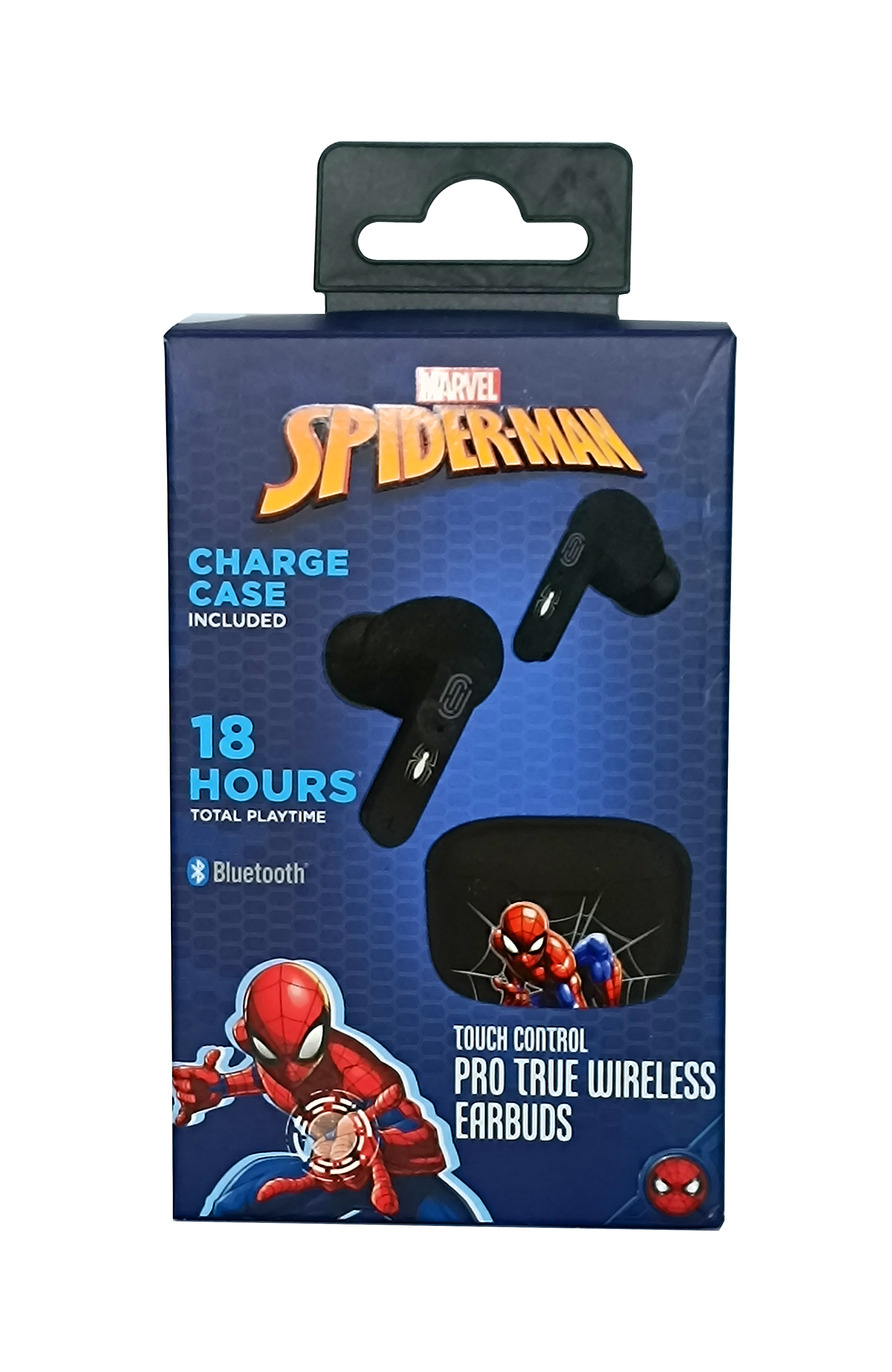AUDIFONO IN-EAR SPIDER MAN CONTROL TOUCH FUNCION TWS MARVEL - 4