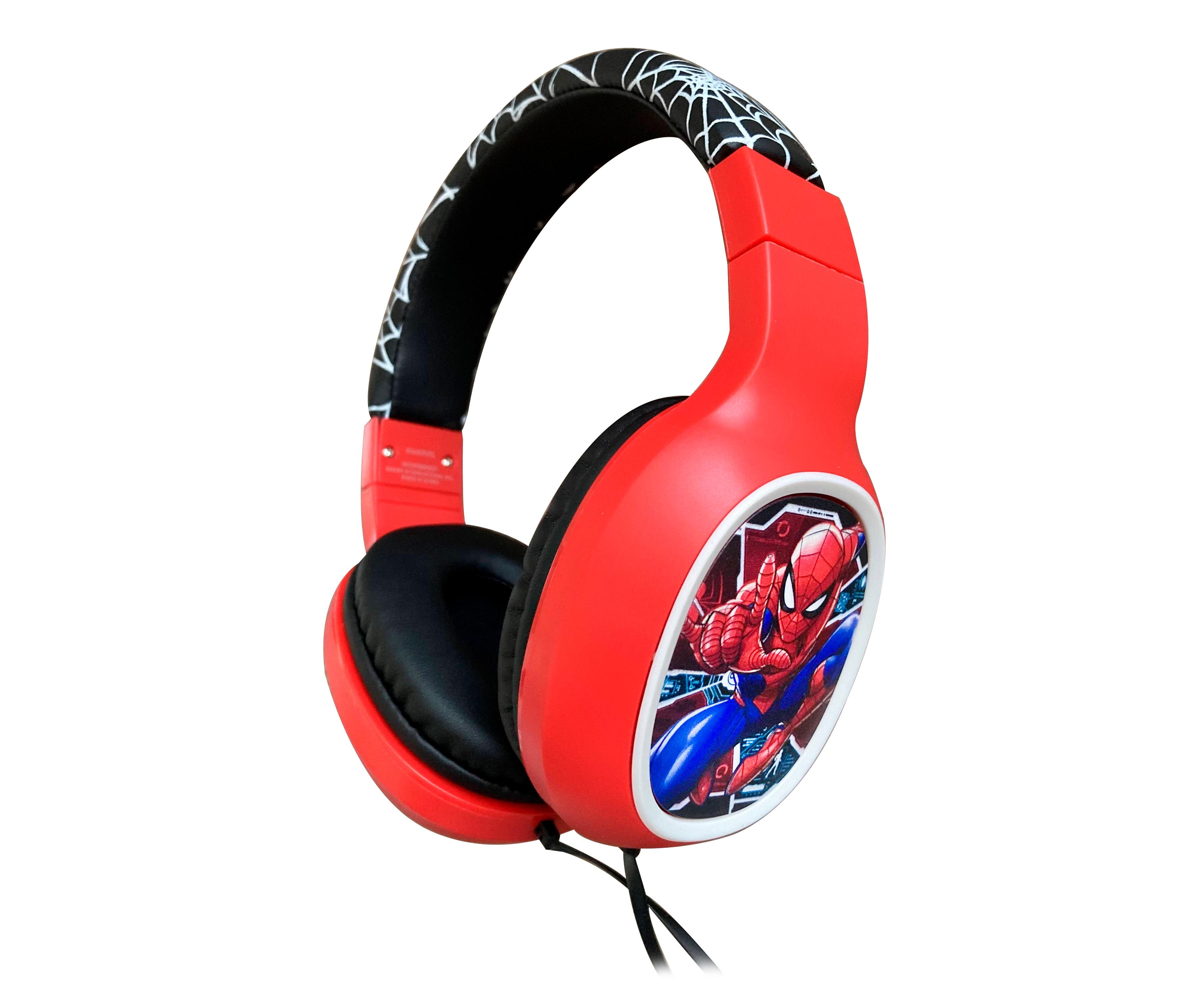 AUDÍFONO ESTÉREO CON MICRÓFONO INCORPORADO SPIDER-MAN - 1