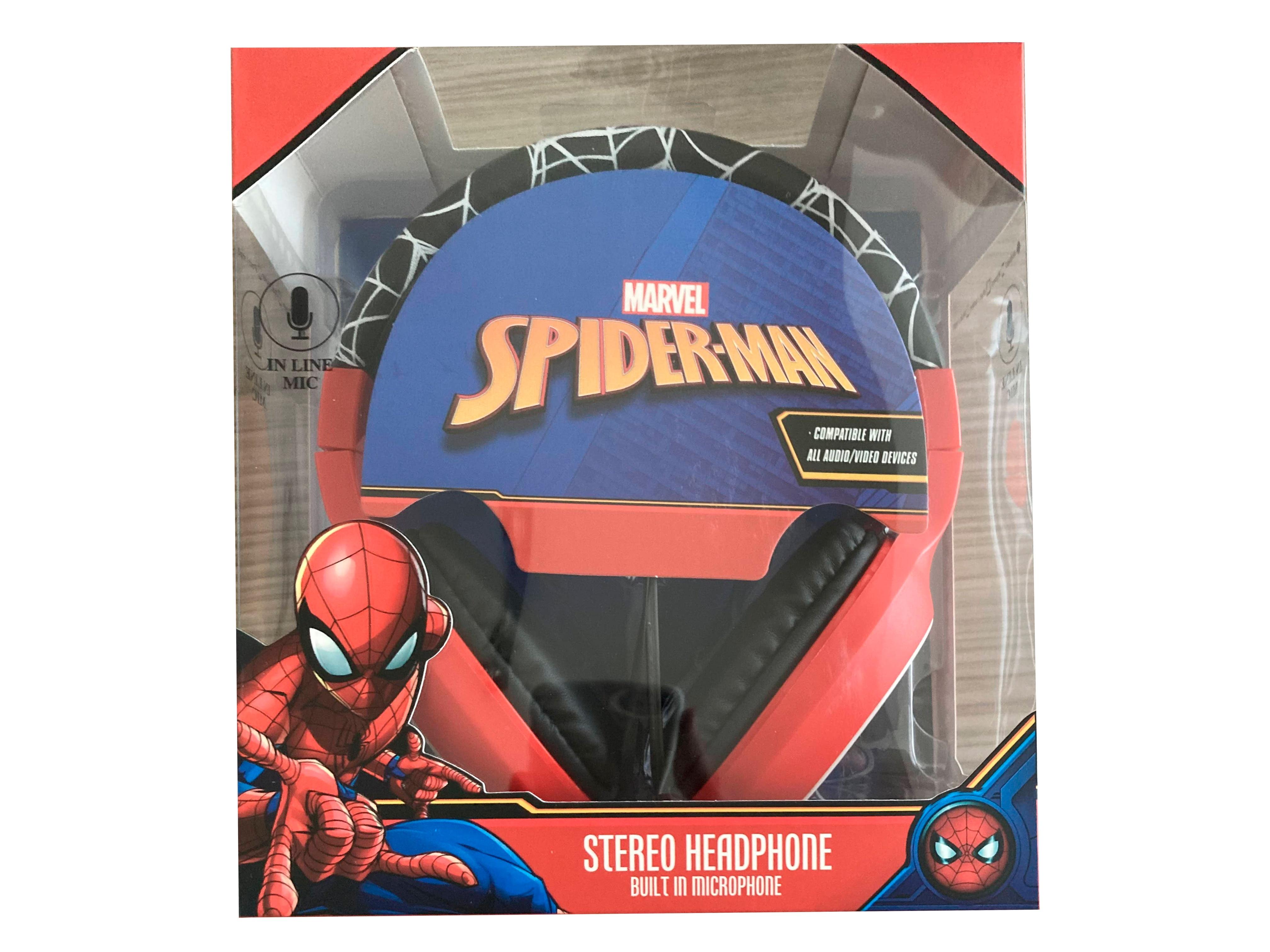 AUDÍFONO ESTÉREO CON MICRÓFONO INCORPORADO SPIDER-MAN - 3