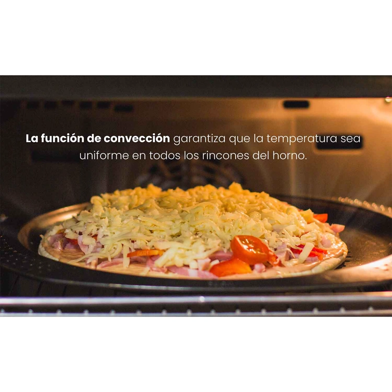 HORNO ELÉCTRICO AIWA EMPOTRABLE 32L ANTIADHERENTE MODO ASADOR AW-OK32 - 9