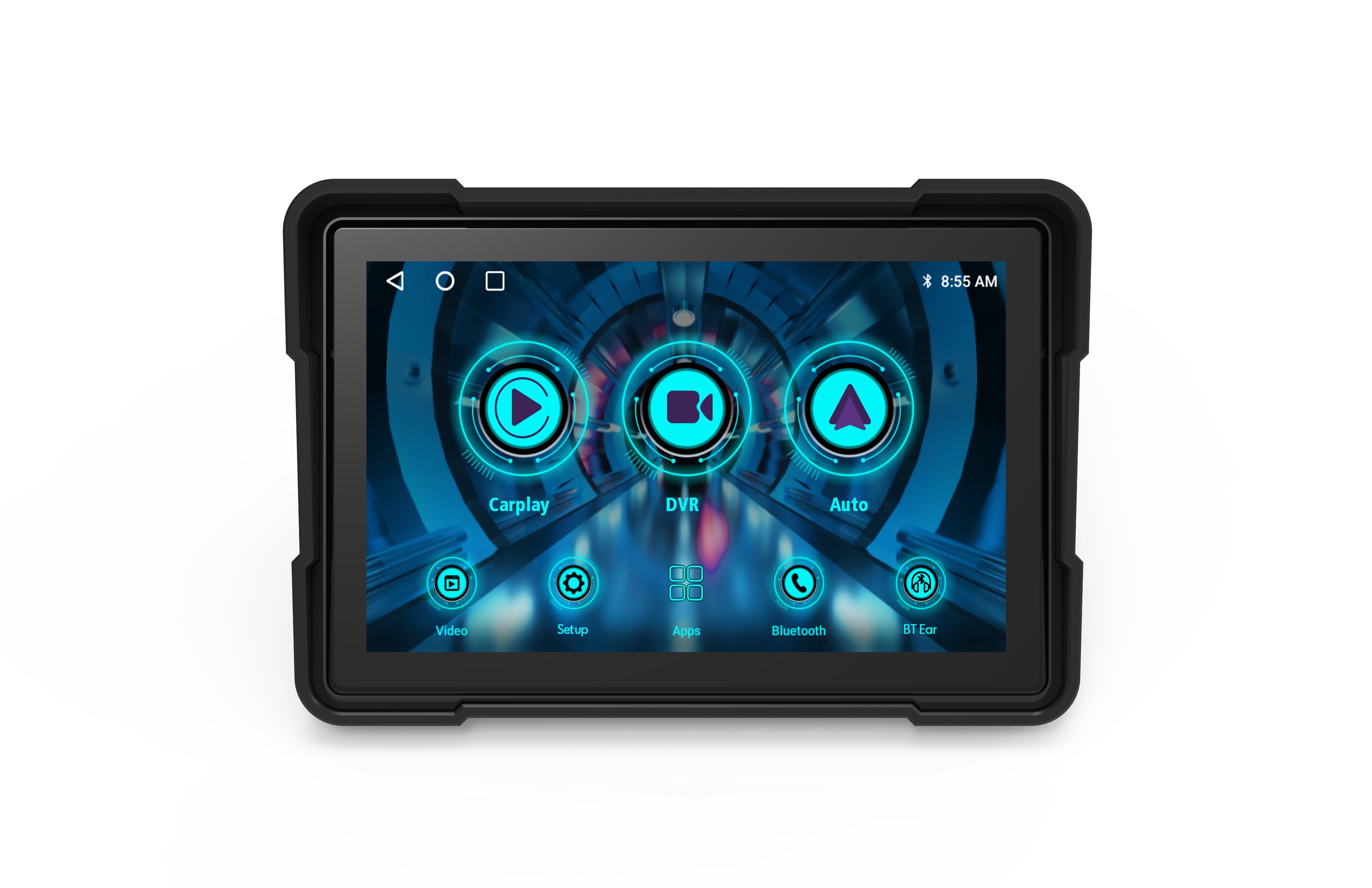 PANTALLA TACTIL AIWA PARA MOTO ANDROID AUTO Y CARPLAY GP-50M - 1