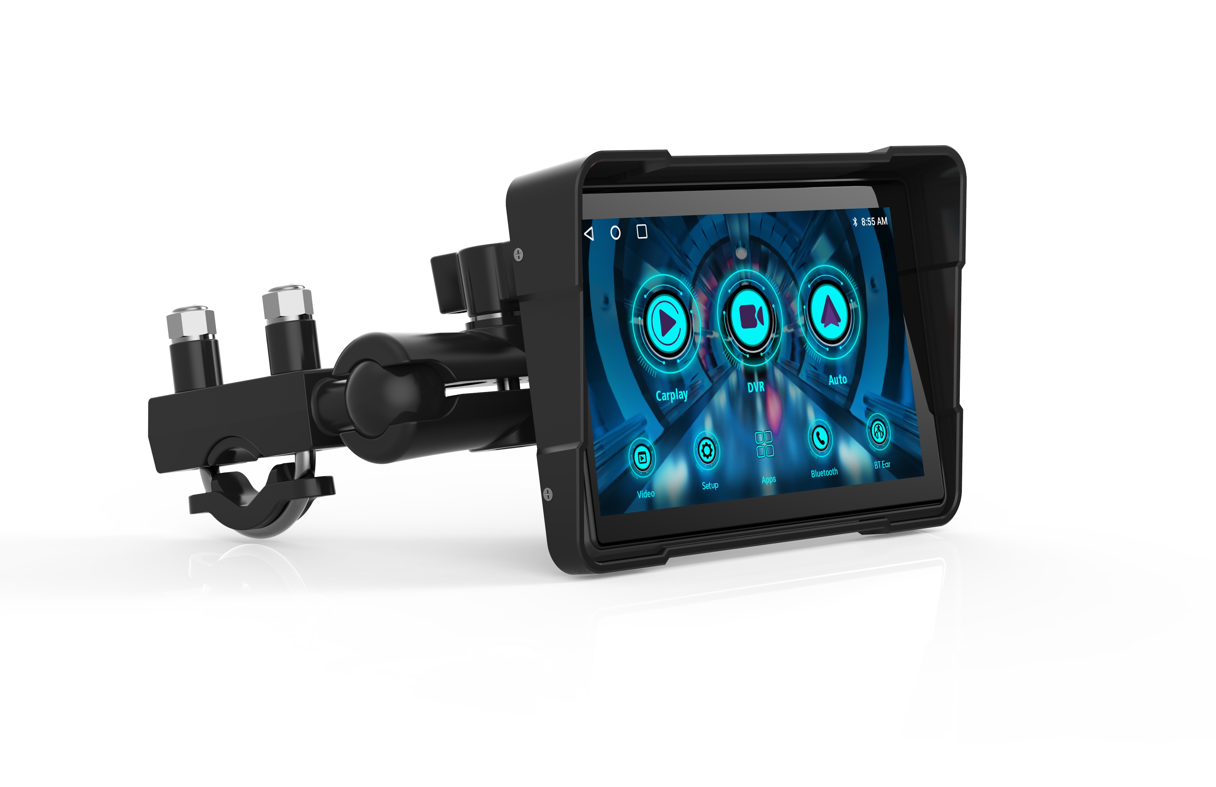 PANTALLA TACTIL AIWA PARA MOTO ANDROID AUTO Y CARPLAY GP-50M - 2