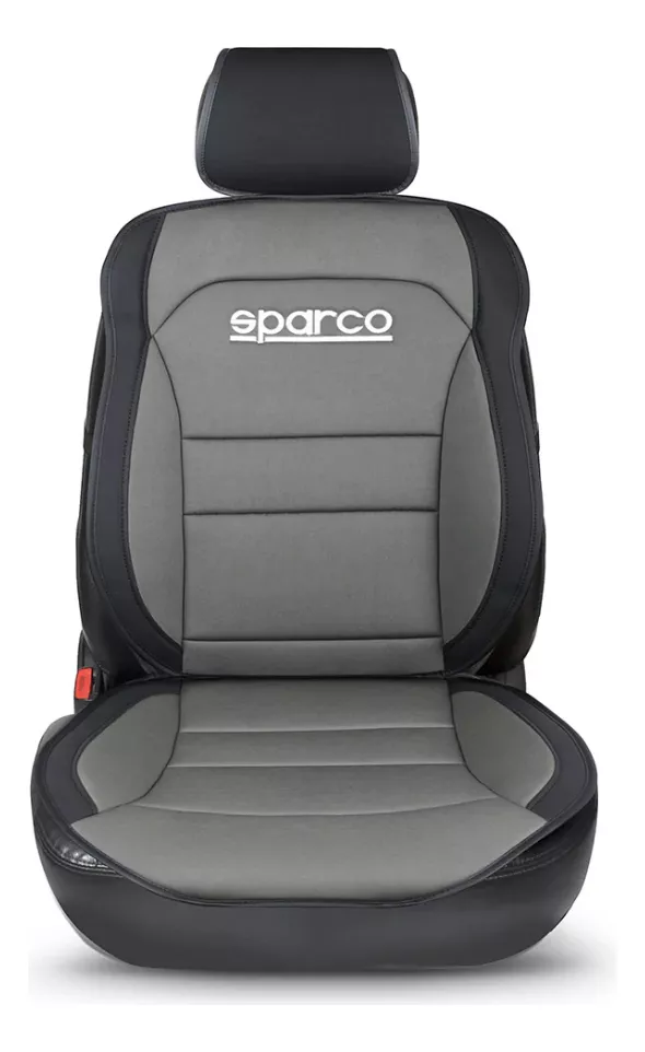 FUNDA CUBRE ASIENTO AUTO INDIVIDUAL NEGRO SPARCO UNIVERSAL SPS424BKGR - 1