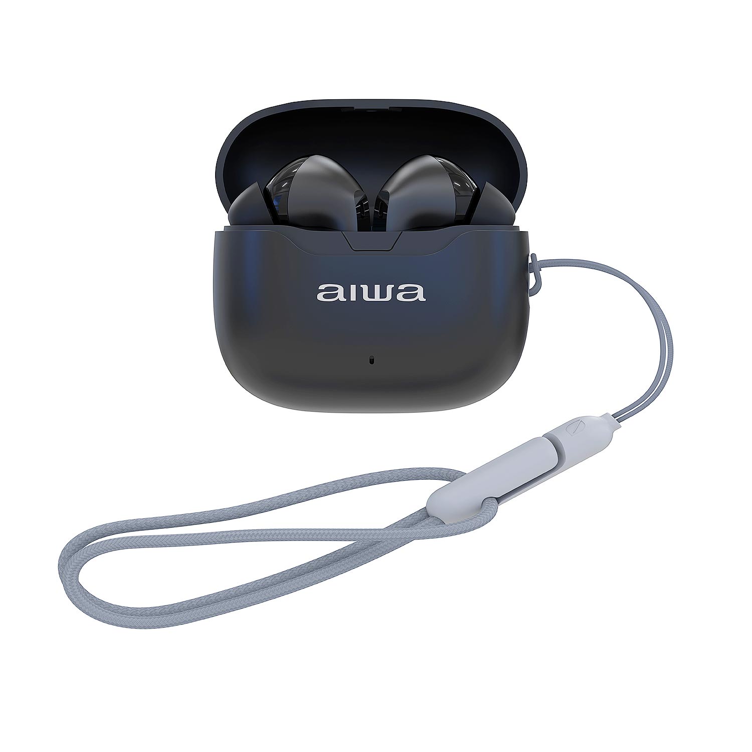 AUDÍFONO AIWA TACTIL CON CANCELACIÓN DE RUIDO AW-TWSG50ANC NEGRO - 3