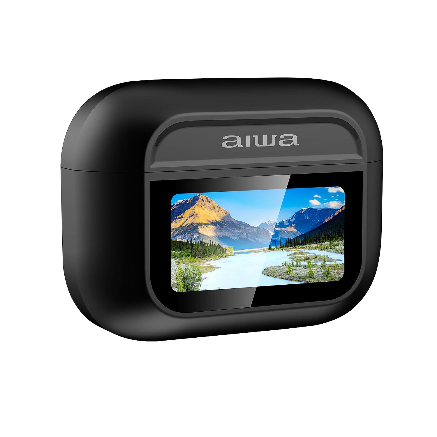 AUDÍFONOS AIWA IN EAR PANTALLA TÁCTIL BLUETOOTH AW-TWSGPRO NEGRO - 2