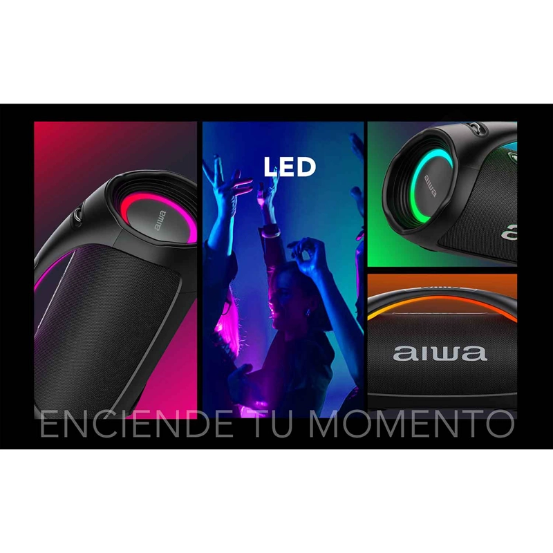 PARLANTE PORTATIL BLUETOOTH AIWA IPX6 CON TWS 110W AW-S544BT - 7