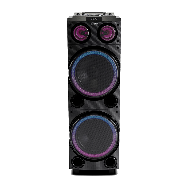 PARLANTE KARAOKE BLUETOOTH RADIO FM AIWA 50W X2 AW-POC14 - 1