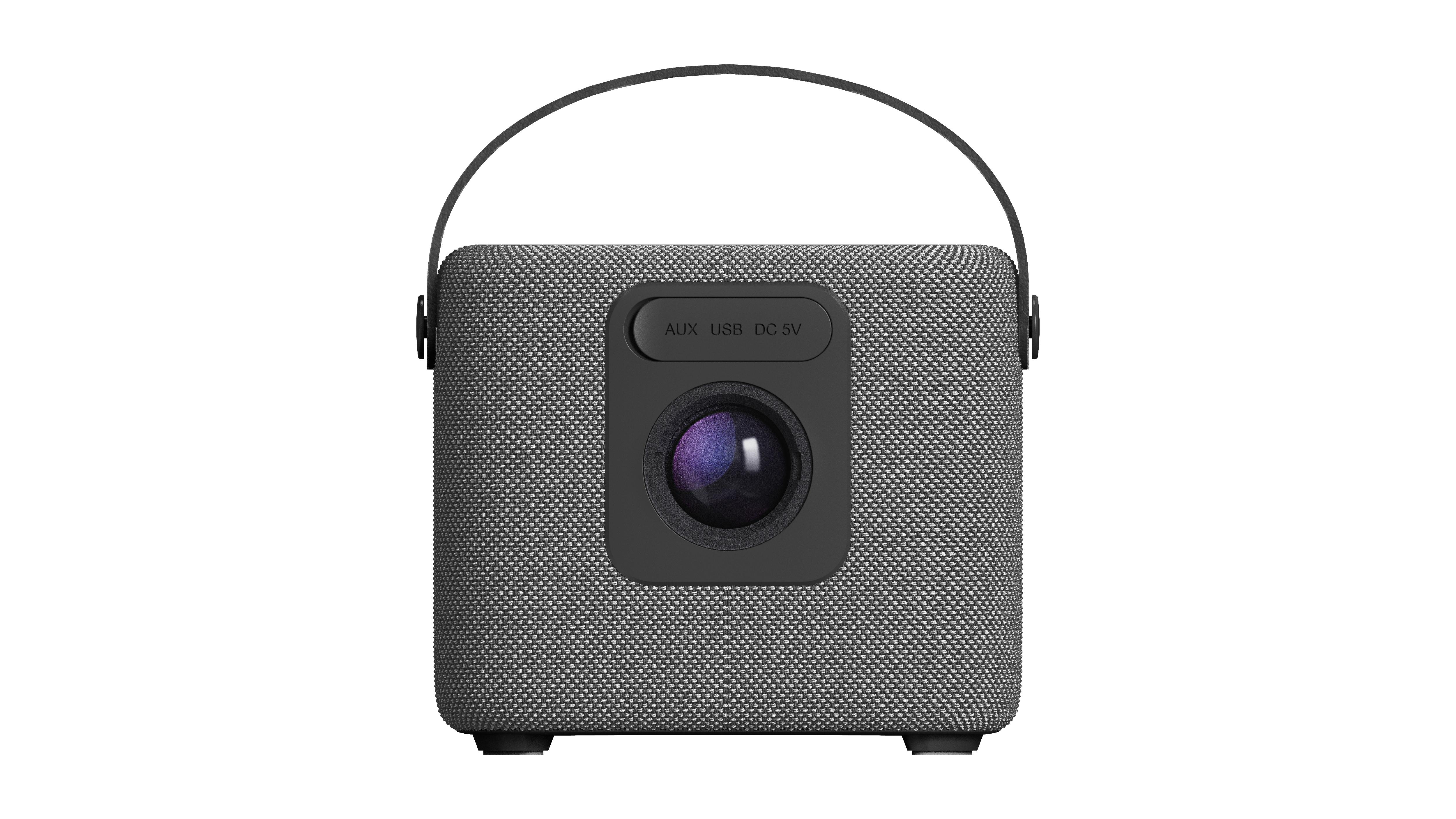 PARLANTE BLUETOOTH PORTÁTIL AIWA 7W CON LUZ AWS-S70BT GRIS - 2