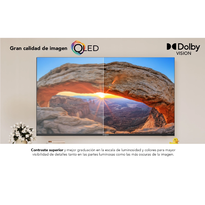 SMART TV AIWA 70'' 4K ULTRA HD QLED GOOGLE TV AW-70B4QFG - 8