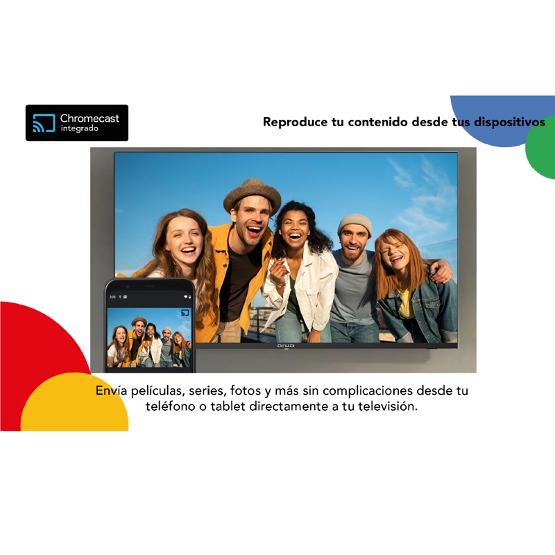 SMART TV AIWA 70'' 4K ULTRA HD QLED GOOGLE TV AW-70B4QFG - 10