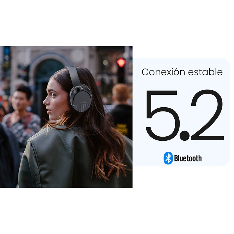 AUDÍFONOS BLUETOOTH AIWA TÁCTIL NOISE CANCELLING AW-ANC2040 - 9