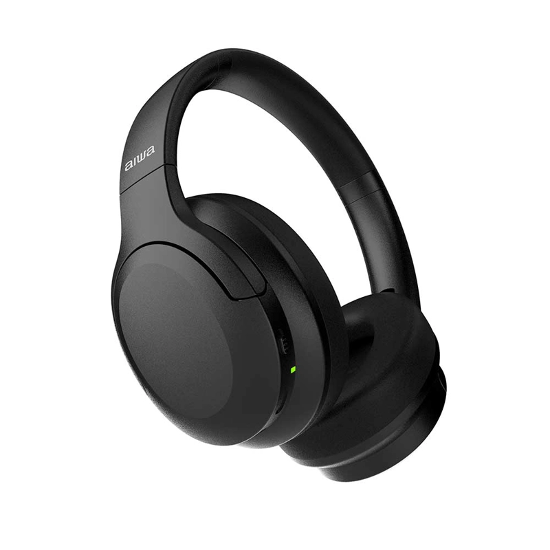 AUDIFONO OVER EAR AIWA CON CANCELACION DE RUIDO AW-ANC45K - 1
