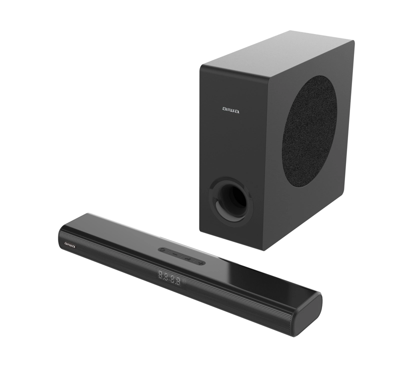 BARRA DE SONIDO AIWA HOME THEATERS 80W 2.1CH AW-SBHC800W - 3
