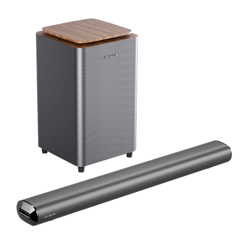 HOME THEATERS SOUNDBAR SUBWOOFER BLUETOOTH AIWA AW-SBH23WW - 1